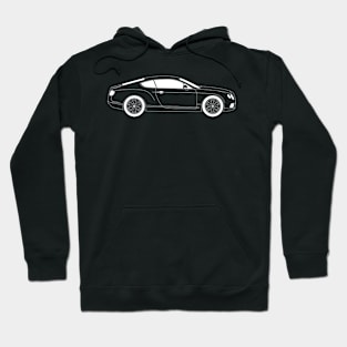 Continental GT White Outline Hoodie